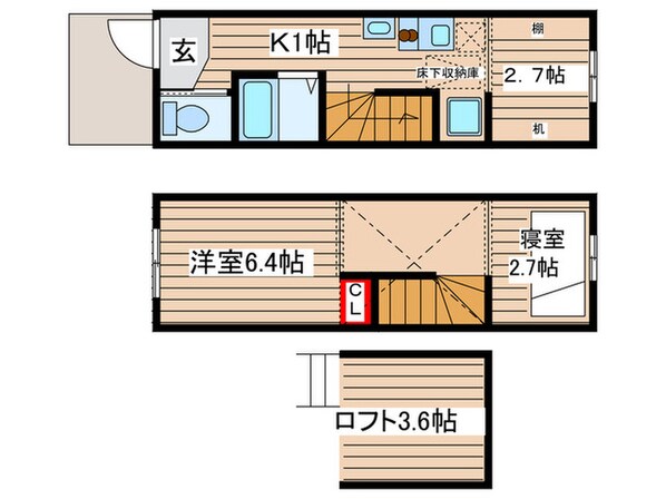 メゾンサニ－ヒルの物件間取画像